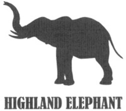 Міжнародна реєстрація торговельної марки № 1513011: HIGHLAND ELEPHANT