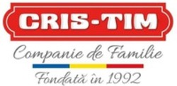 Міжнародна реєстрація торговельної марки № 1513790: CRIS-TIM Companie de Familie Fondată în 1992