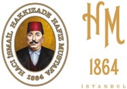 Міжнародна реєстрація торговельної марки № 1521835: HACI İSMAİL HAKKIZADE HAFIZ MUSTAFA 1864 HM 1864 İSTANBUL