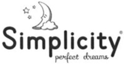 Міжнародна реєстрація торговельної марки № 1525513: Simplicity perfect dreams