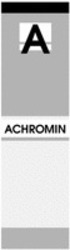 Міжнародна реєстрація торговельної марки № 1534622: ACHROMIN