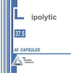 Міжнародна реєстрація торговельної марки № 1539730: Lipolytic 37.5 60 CAPSULES TRI PHARMA COMPANY