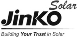 Міжнародна реєстрація торговельної марки № 1539829: Solar JinKO Buildind Your Trust in Solar
