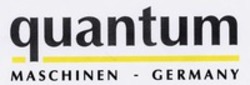 Міжнародна реєстрація торговельної марки № 1552909: quantum MASCHINEN - GERMANY