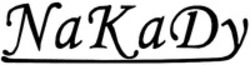 Міжнародна реєстрація торговельної марки № 1554427: NaKaDy
