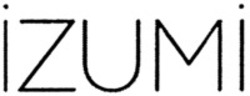 Міжнародна реєстрація торговельної марки № 1561955: İZUMİ
