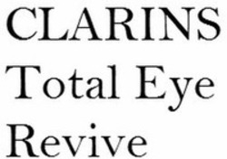 Міжнародна реєстрація торговельної марки № 1562643: CLARINS Total Eye Revive