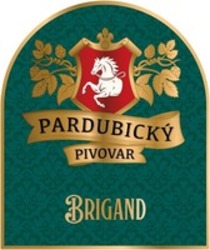 Міжнародна реєстрація торговельної марки № 1571467: PARDUBICKY PIVOVAR BRIGAND