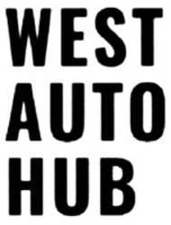 Міжнародна реєстрація торговельної марки № 1576528: WEST AUTO HUB