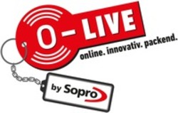 Міжнародна реєстрація торговельної марки № 1577436: O-LIVE online. innovativ. packend. by Sopro