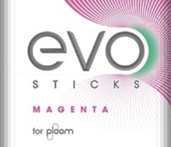 Міжнародна реєстрація торговельної марки № 1579335: EVO STICKS MAGENTA for ploom