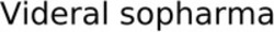 Міжнародна реєстрація торговельної марки № 1589049: Videral sopharma