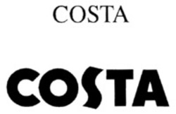 Міжнародна реєстрація торговельної марки № 1590519: COSTA