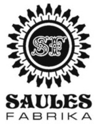 Міжнародна реєстрація торговельної марки № 1596972: SF SAULES FABRIKA