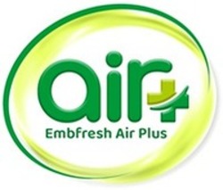 Міжнародна реєстрація торговельної марки № 1600698: air+ Embfresh Air Plus