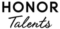 Міжнародна реєстрація торговельної марки № 1607238: HONOR Talents