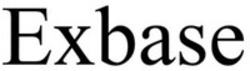 Міжнародна реєстрація торговельної марки № 1620305: Exbase