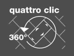 Міжнародна реєстрація торговельної марки № 1621028: quattro clic 360°