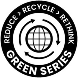 Міжнародна реєстрація торговельної марки № 1628627: REDUCE RECYCLE RETHINK GREEN SERIES