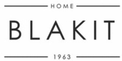 Міжнародна реєстрація торговельної марки № 1629496: HOME BLAKIT 1963