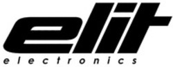 Міжнародна реєстрація торговельної марки № 1630356: elit electronics