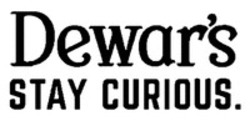Міжнародна реєстрація торговельної марки № 1633126: Dewar's STAY CURIOUS.