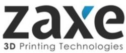 Міжнародна реєстрація торговельної марки № 1639453: zaxe 3D Printing Technologies