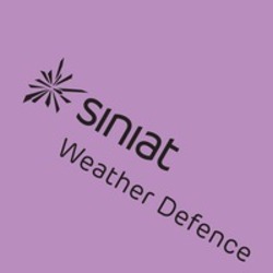 Міжнародна реєстрація торговельної марки № 1650206: SINIAT Weather Defence