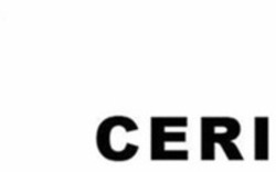 Міжнародна реєстрація торговельної марки № 1652089: CERI