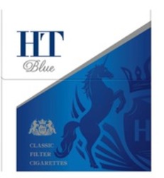 Міжнародна реєстрація торговельної марки № 1658326: HT Blue CLASSIC FILTER CIGARETTES