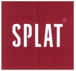 Міжнародна реєстрація торговельної марки № 1674717: SPLAT