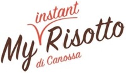 Міжнародна реєстрація торговельної марки № 1674757: My instant Risotto di Canossa