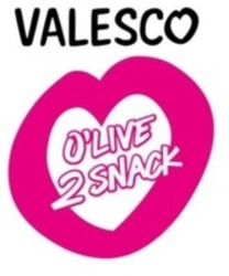 Міжнародна реєстрація торговельної марки № 1679609: VALESCO O'LIVE 2 SNACK