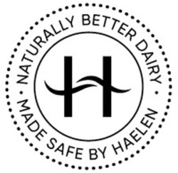 Міжнародна реєстрація торговельної марки № 1683883: H NATURALLY BETTER DAIRY MADE SAFE BY HAELEN