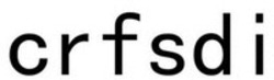 Міжнародна реєстрація торговельної марки № 1694643: crfsdi