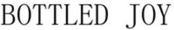 Міжнародна реєстрація торговельної марки № 1708064: BOTTLED JOY