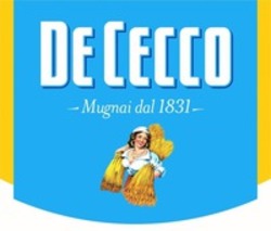 Міжнародна реєстрація торговельної марки № 1712428: DE CECCO - Mugnai dal 1831 -