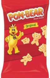 Міжнародна реєстрація торговельної марки № 1715905: POM-BEAR Potato Snacks Original