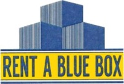 Міжнародна реєстрація торговельної марки № 1720084: RENT A BLUE BOX
