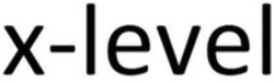 Міжнародна реєстрація торговельної марки № 1727438: x-level