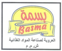 Міжнародна реєстрація торговельної марки № 1727868: Basma