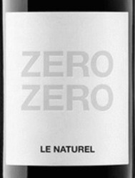 Міжнародна реєстрація торговельної марки № 1730014: ZERO ZERO LE NATUREL