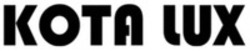 Міжнародна реєстрація торговельної марки № 1746058: KOTA LUX