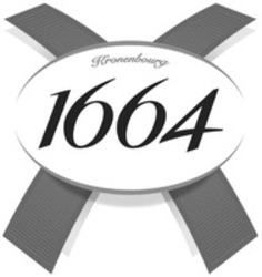 Міжнародна реєстрація торговельної марки № 1749320: Kronenbourg 1664