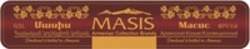 Міжнародна реєстрація торговельної марки № 1752881: MASIS Armenian Collection Brandy Produced & bottled in Armenia