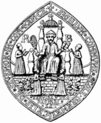 Міжнародна реєстрація торговельної марки № 1807238: SIGILLUM COMMUNE SCOLE GRAMMATICALIS DE SEVENOK IN COM KANCE R B SERVIRE DEO REGNARI EST