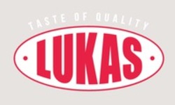 Міжнародна реєстрація торговельної марки № 1825035: LUKAS TASTE OF QUALITY