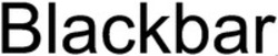 Міжнародна реєстрація торговельної марки № 1844773: Blackbar
