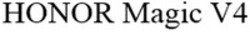 Міжнародна реєстрація торговельної марки № 1857326: HONOR Magic V4