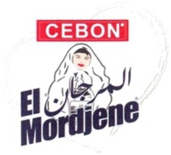 Міжнародна реєстрація торговельної марки № 1857852: CEBON El Mordjene